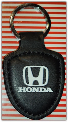 Pieni nahkainen Honda avaimenperä #30630