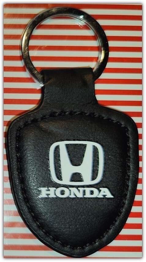 Pieni nahkainen Honda avaimenperä #30630