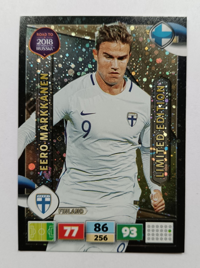 Panini Road To Russia 2018 Limited Edition Eero Markkanen