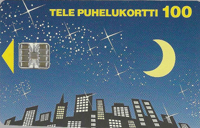 D49 100 MK CITY BY NIGHT TELE PUHELUKORTTI