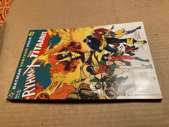 DC MARVEL RYHMÄ-X TEINI-TITAANIT 1/1999 HYVÄ