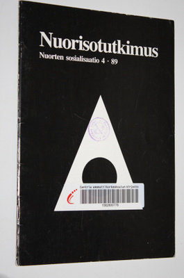 Nuorisotutkimus 4/1989 : Nuorten sosialisaatio