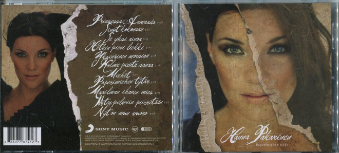 HANNA PAKARINEN . CD-LEVY . PAPERIMIEHEN TYTÄR
