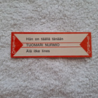 Hän On Täällä Tänään / Älä Itke Iines - Nurmio 7" single - pikkukuva 3
