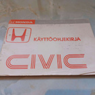 Honda Civic Käyttöohjekirja - pikkukuva 1