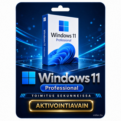Windows 11 Professional aktivointikoodi sähköpostitse
