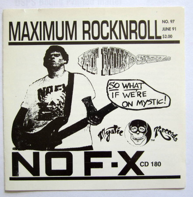 NO FX Maximum Rock N Roll CD 1992 HUIPPUKUNTO