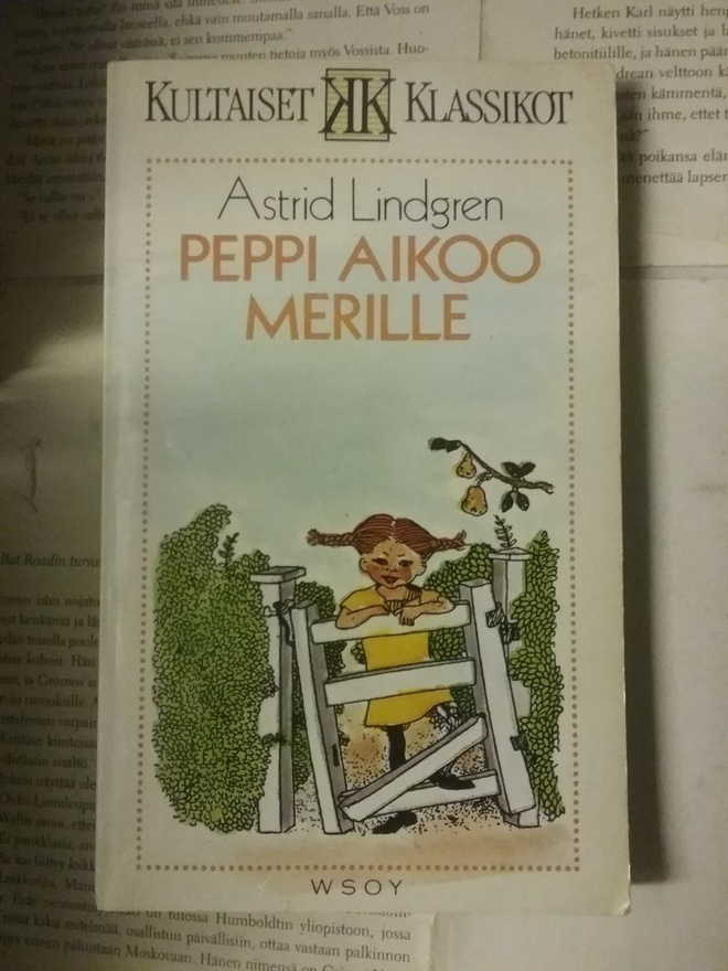 Astrid Lindgren - Peppi aikoo merille (pokkari)