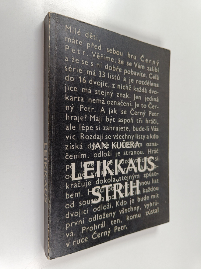 Jan Kucera : Leikkaus elokuvassa ja televisiossa : (Strih)