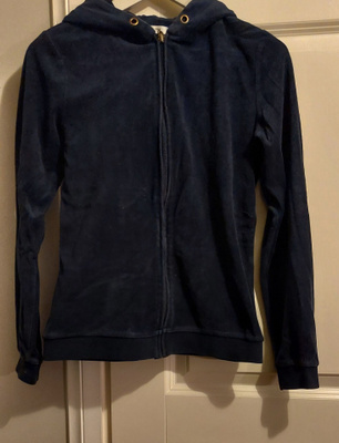 Velourhuppari naiselle koko S