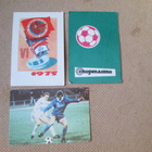 CCCP: kolme taskukalenteria 1973-1987 - jalkapalloaihe - pikkukuva 1