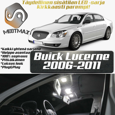 Buick Lucerne Sisätilan LED-sarja 13-osainen