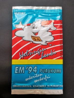 Dufort EM 94 Helsinki purkkakuva paketti avaamaton