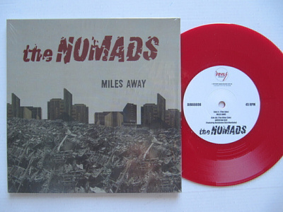 The Nomads Miles Away 7" sinkku Punainen