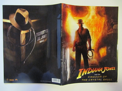 Indiana Jones and the Kingdom Japanilainen elokuva kirjanen