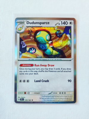 Dudunsparce Holo Rare