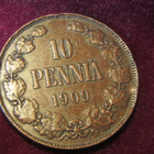 10 penniä 1909 - pikkukuva 1