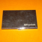 Metallinen  PANKKIKORTTI - KOTELO  Rantek -Logo - pikkukuva 1