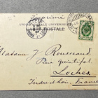 Raasepori linnaraunio, kortti Ranskaan 1904 - pikkukuva 2