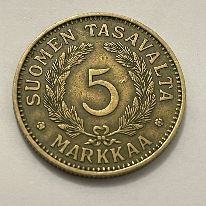 5 markkaa 1930
