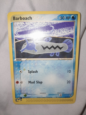 Barboach (DR 51) EX Dragon - Singles card