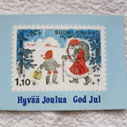 Postin vuoden 1984 joulupostimerkki postikortti* - pikkukuva 1