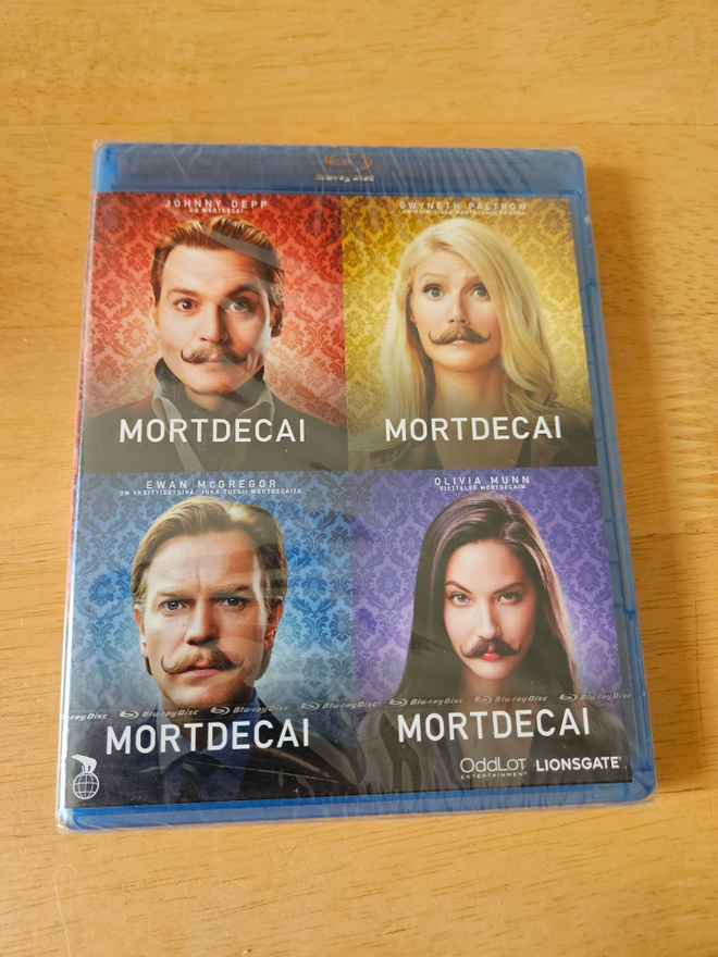 Mortdecai (Blu-ray, uusi)