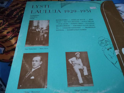 Lystilauluja 1921 -- 1931