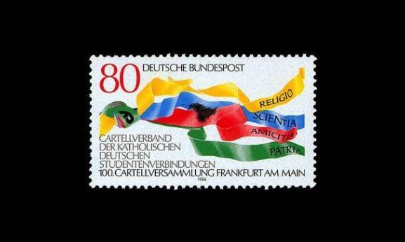 Saksa 1283 ** Katolinen opiskelijajärjestö 100v (1986)