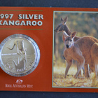 Australia 1 oz 999 hopea "Kangaroo" 1997 - pikkukuva 1