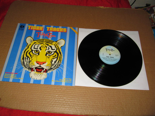 Teddy & The Tigers LP Tiger Tracks v.1979 GREAT!