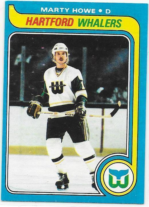 1979-80 Topps #46 Marty Howe Hartford Whalers