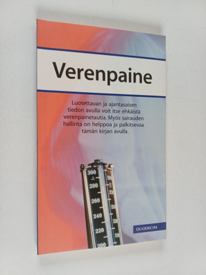 Pertti (asiantuntija) Mustajoki : Verenpaine