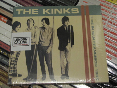 Kinks live in san francisco 1969 cd muoveissa