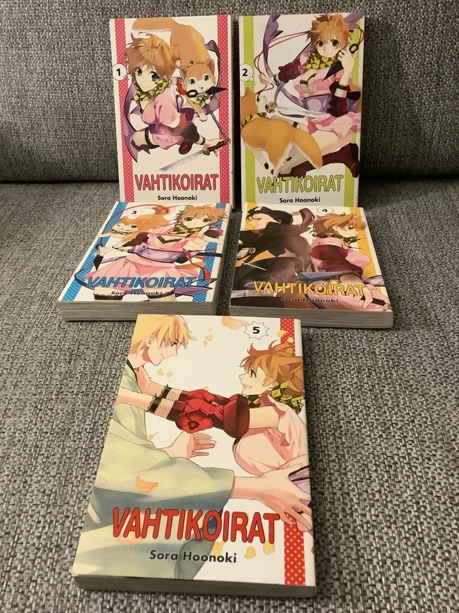 VAHTIKOIRAT  OSAT 1 - 5 (KOKO SARJA)