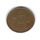 1934 5 PENNIÄ KOLIKKO KÄYTETTY - pikkukuva 1