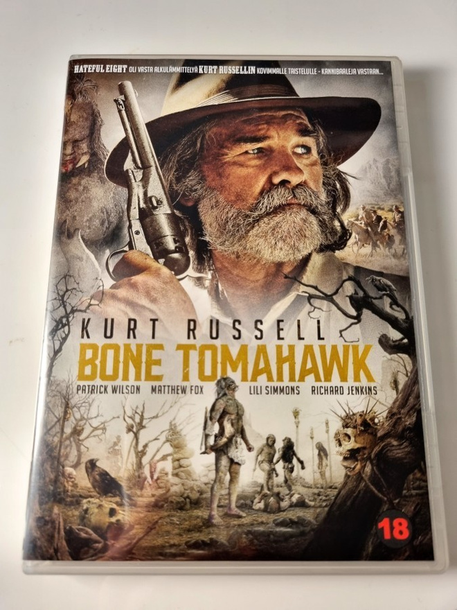 Bone Tomahawk (Kurt Russell, ohj. S. Craig Zahler) DVD