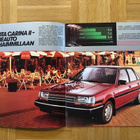 Esite Toyota Carina II AT151 vuodelta 1986 / 1987 - pikkukuva 2