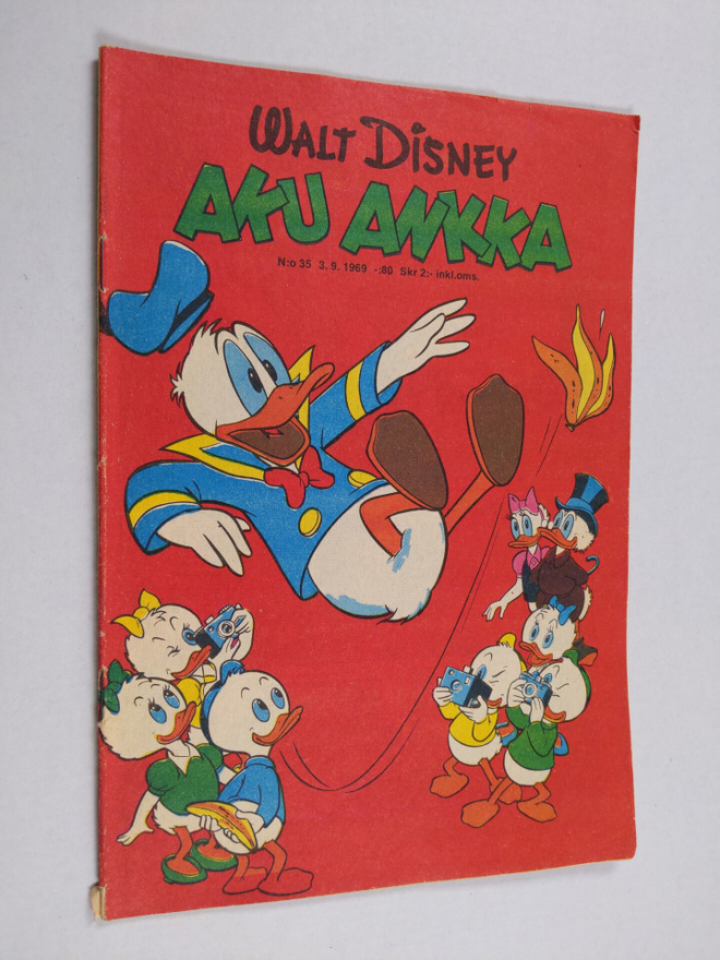 Walt Disney : Aku Ankka 35/1969