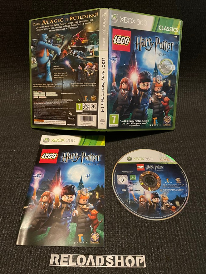 LEGO Harry Potter Years 1-4 CLASSICS XBOX 360 CiB