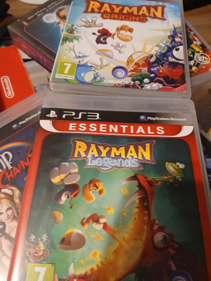 Rayman origins ja rayman legends ps3