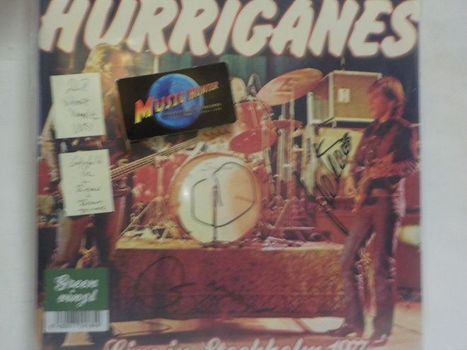 HURRIGANES - LIVE IN STOCKHOLM 1977 UUSI 2LP VINYL LP VIHREÄ