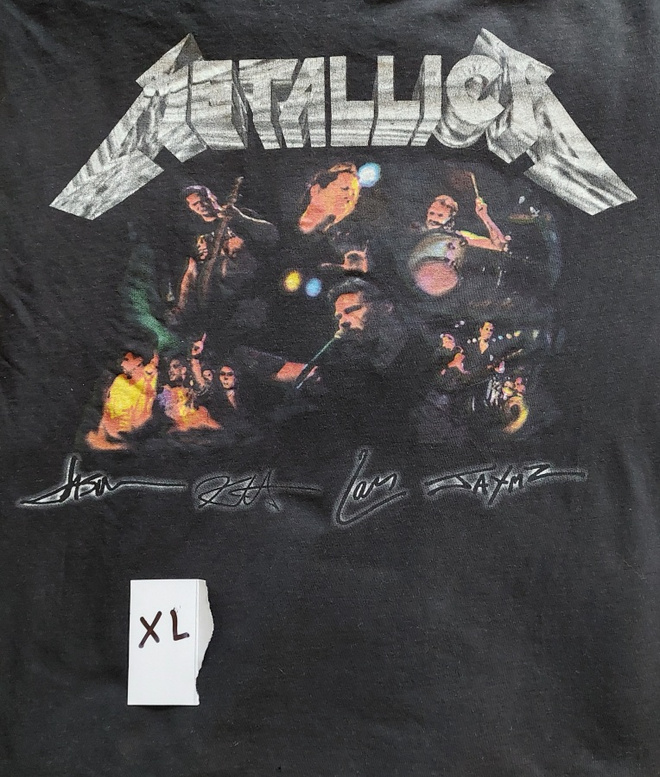 Bändipaita  Metallica     koko XL