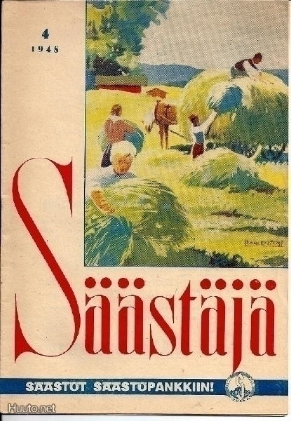 Säästäjä nro 4 / 1948 – (Säästöpankki) lehti