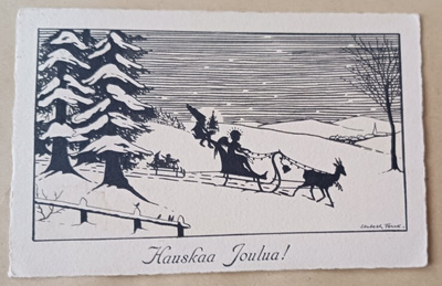 Elsbeth Forck: Amoriini tuo kauriin kelkalla lahjat, p. 1925