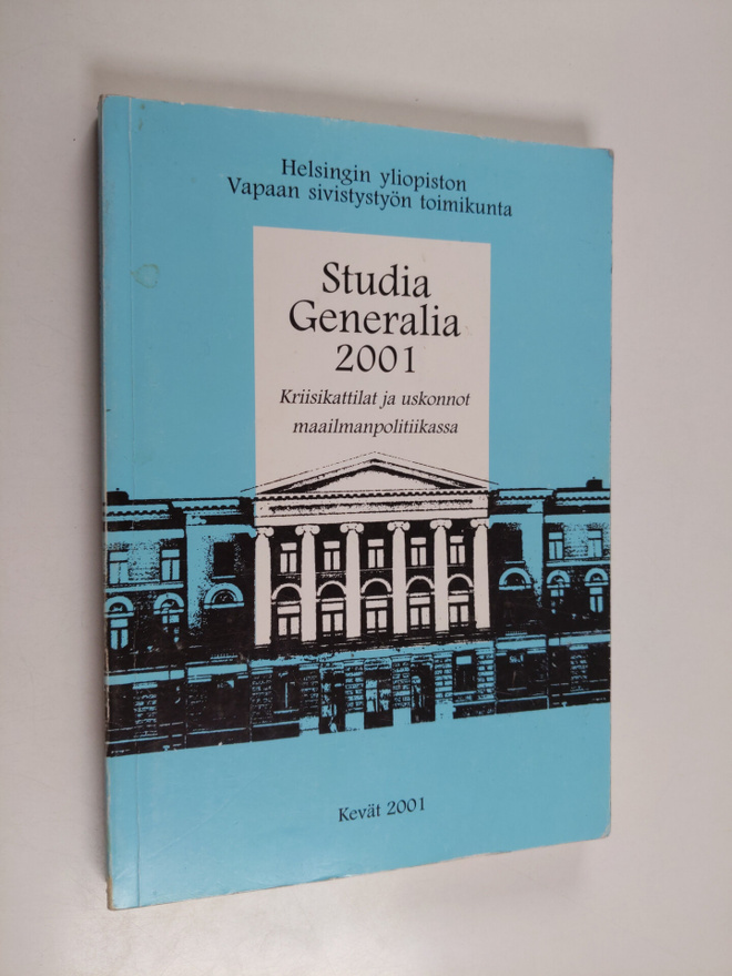 Studia generalia 2001 : kriisikattilat ja uskonnot maailm...