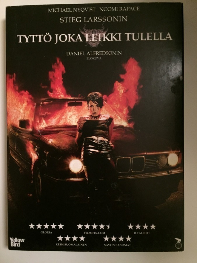 Tyttö joka leikki tulella - DVD