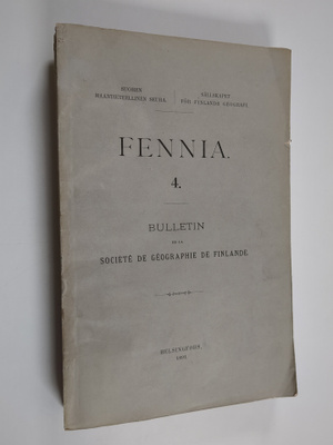 Arno ym. Donner : Fennia 4 : Bestämningar af polhöjden fö...