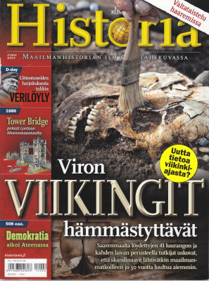 Tieteen Kuvalehti HISTORIA 2/2014 Viron viikingit