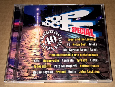 POPROCK SPECIAL 40 VAARALLISEN HYVÄÄ HITTIÄ TUPLA CD